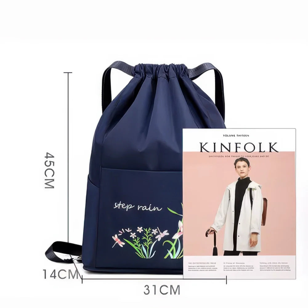 Sac à Dos à Cordon Femme