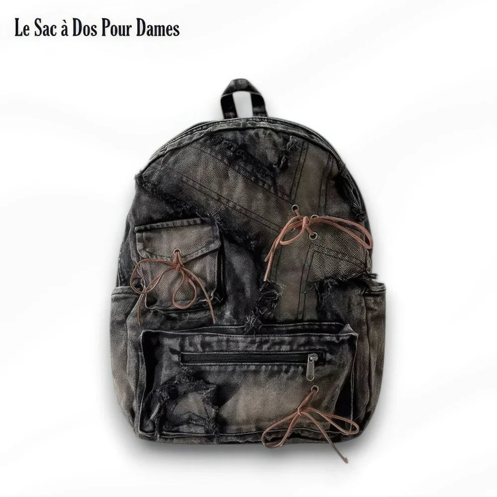 Sac à Dos Patchwork Femme