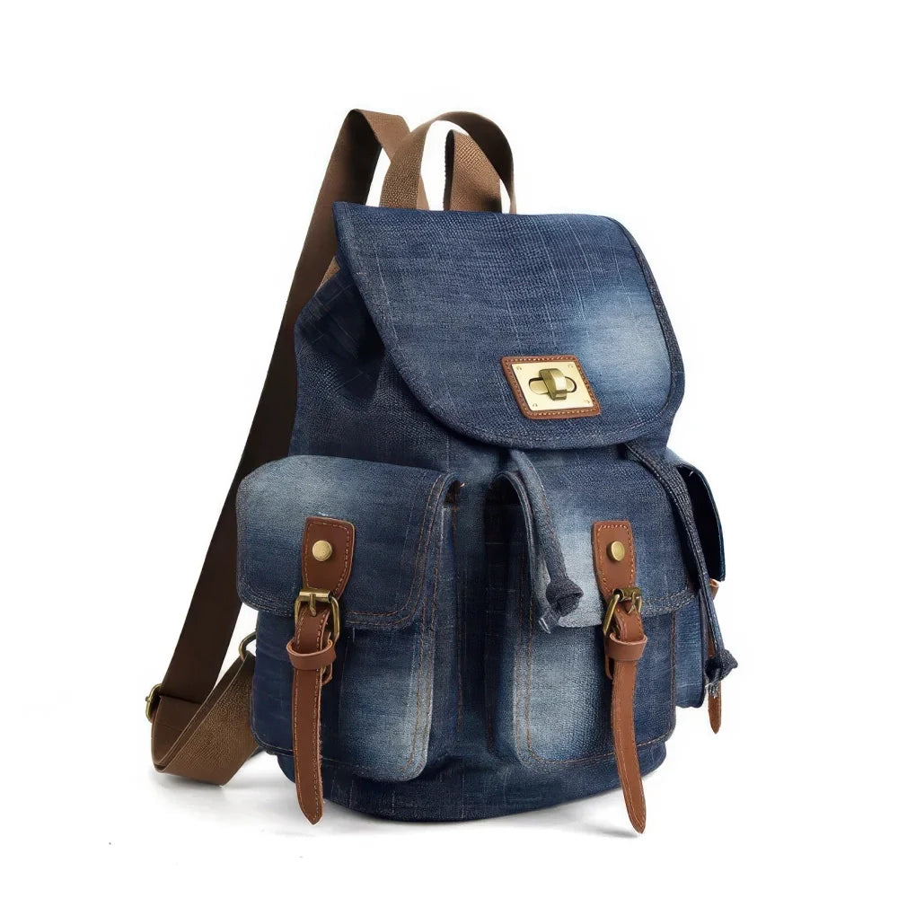 Sac à Dos Style Délavé Femme